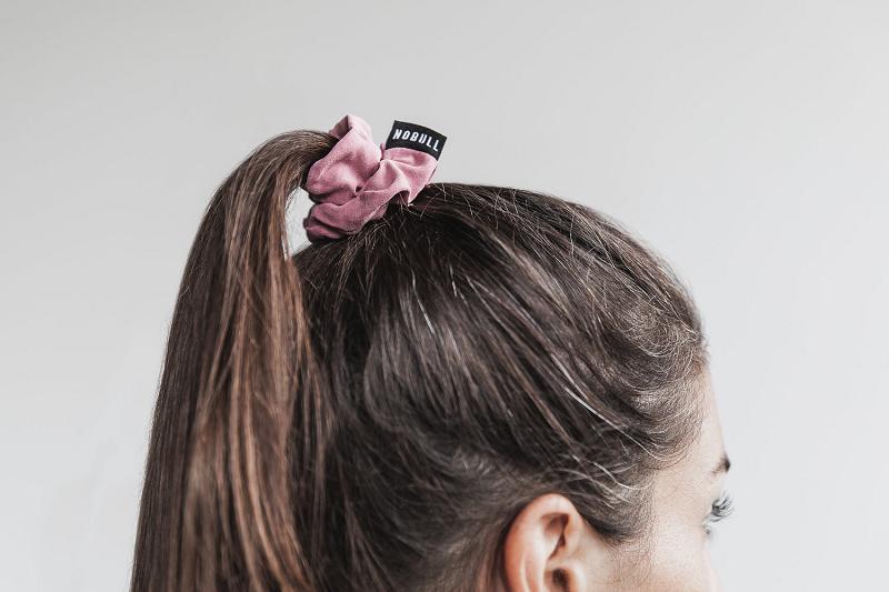 Men's Nobull Scrunchie Hats Pink | SG M2585Q
